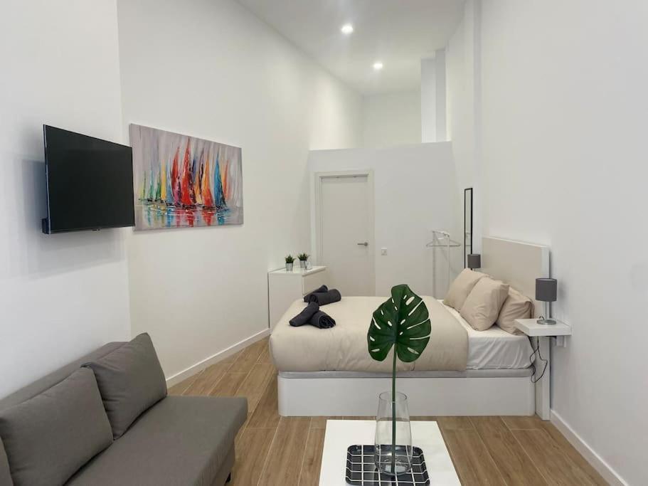 Апартаменты Nuevo Loft En Playa Y Cerca Del Centro, Ac Y Wifi Валенсия Экстерьер фото