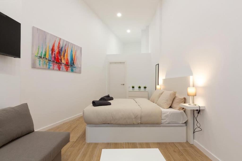 Апартаменты Nuevo Loft En Playa Y Cerca Del Centro, Ac Y Wifi Валенсия Экстерьер фото
