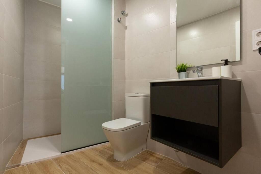 Апартаменты Nuevo Loft En Playa Y Cerca Del Centro, Ac Y Wifi Валенсия Экстерьер фото